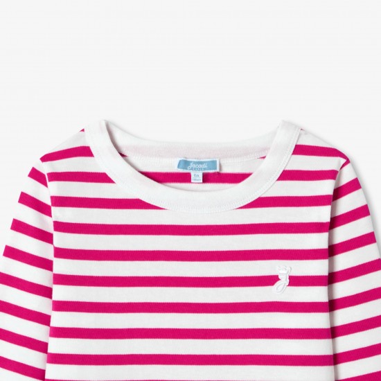 Girl cotton Breton top