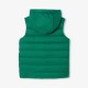 Boy reversible sleeveless paded jacket