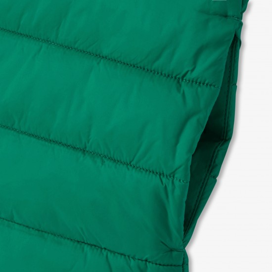 Boy reversible sleeveless paded jacket