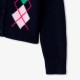 Girl argyle pattern cardigan