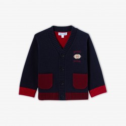 Baby boy cotton cardigan