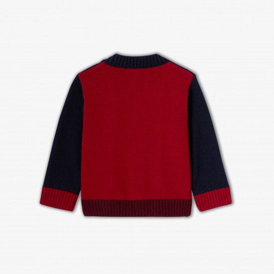 Baby boy cotton cardigan