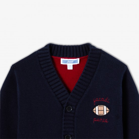Baby boy cotton cardigan