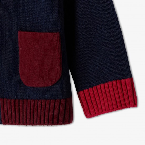 Baby boy cotton cardigan