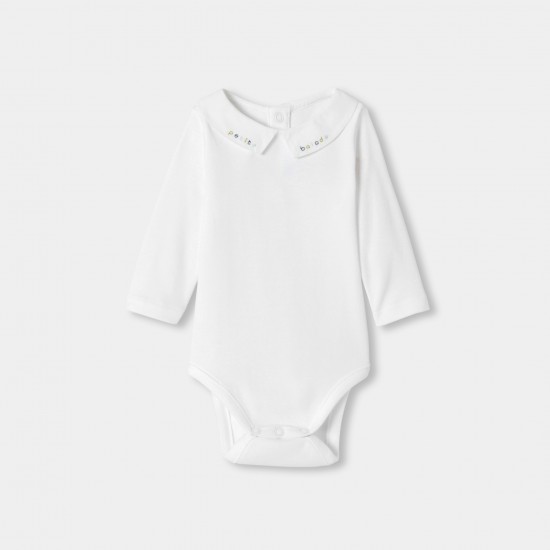 Baby boy long-sleeved bodysuit
