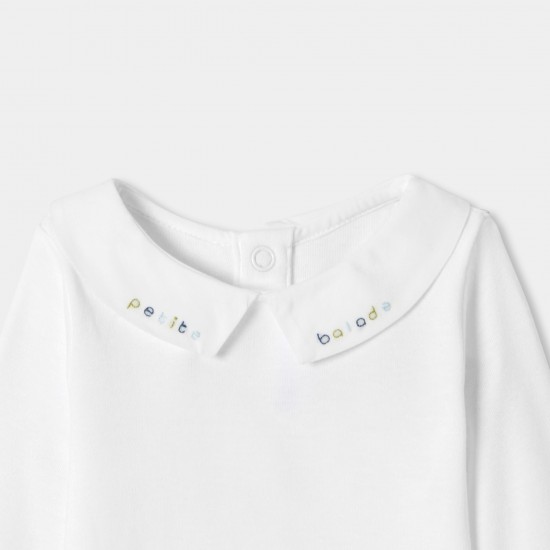 Baby boy long-sleeved bodysuit