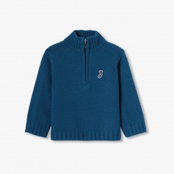 Baby boy trucker jumper