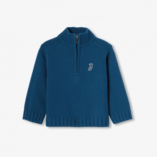 Baby boy trucker jumper