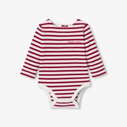 Baby  striped long-sleeved bodysuit