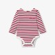 Baby  striped long-sleeved bodysuit