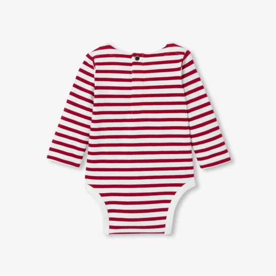 Baby  striped long-sleeved bodysuit