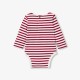 Baby  striped long-sleeved bodysuit