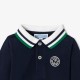 Baby boy long-sleeved polo shirt
