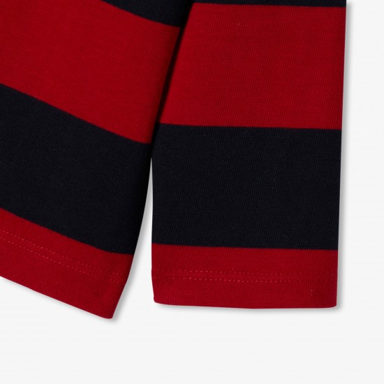 Baby boy long-sleeved polo shirt 