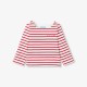 Baby girl lightweight fleece sailor top