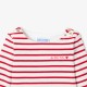 Baby girl lightweight fleece sailor top