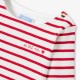 Baby girl lightweight fleece sailor top