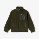 Boy bi-material cardigan