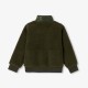Boy bi-material cardigan